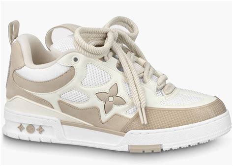 Louis Vuitton LV Skate Sneaker Beige White Men's.